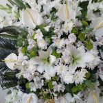 تاج گل ترحیم مدل ماوید 1