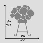 تاج گل مدل ماهرو 4