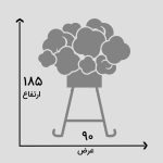 تاج گل مدل راتین 22