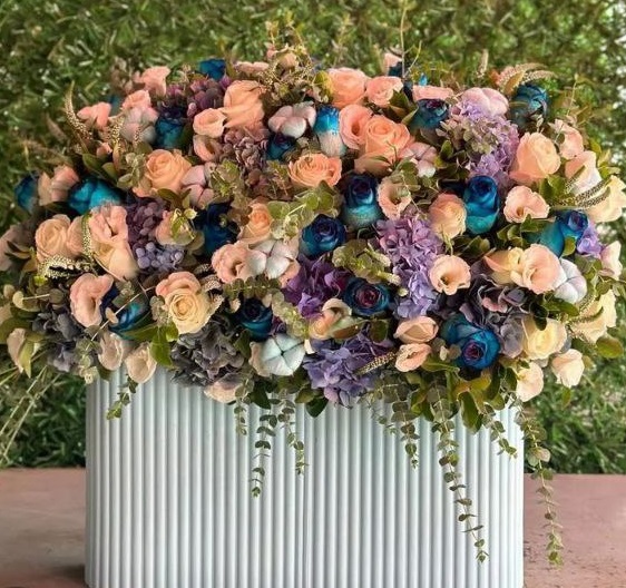 29 مدل گل افتتاحیه ویژه با گل های طبیعی 5