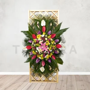 تاج گل مدل مینو