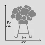 تاج گل مدل سراج 1